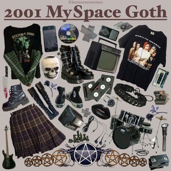 Other - 2001 Myspace goth style mystery box